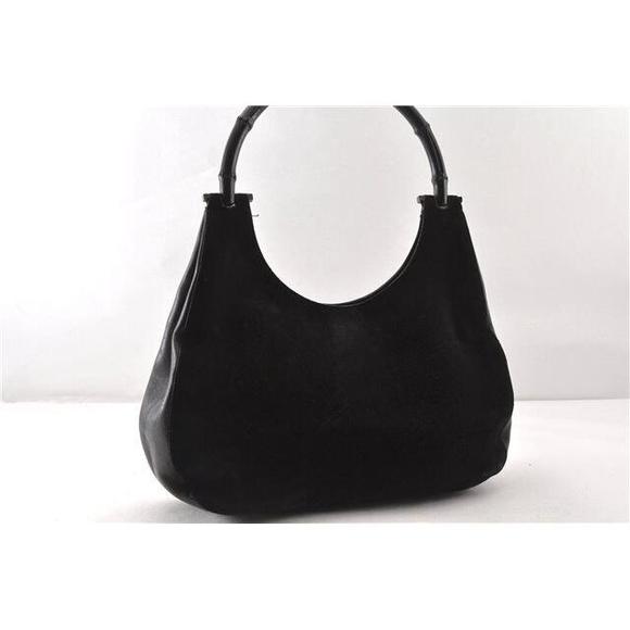 Auth Gucci Bamboo Shoulder Hand Bag #74871G12B - Picture 13 of 15
